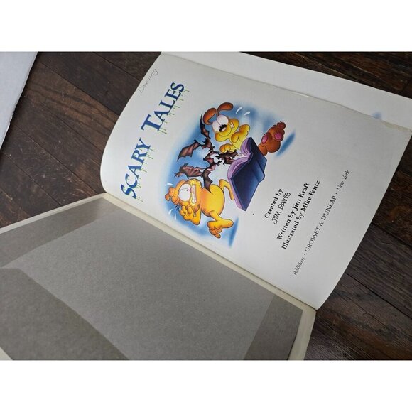 Garfield's Scary Tales by Jim Kraft Picture Book Halloween - Picture 2 of 12